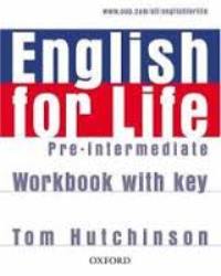 English For Life Pre-intermediate Workbook     